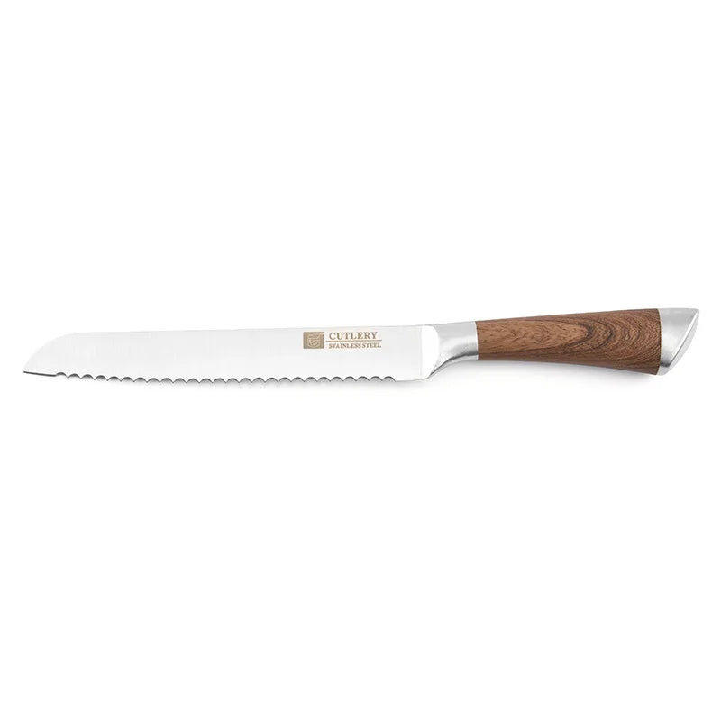 Stainless Steel Knife Set Kitchen Knives 6 Pcs Set Fruit Utility Boning Bread Slicing Chef Slicer Nakiri Paring Cooking Knife