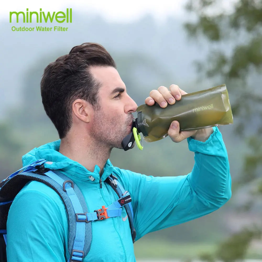 Miniwell Survival Outdoor Camping & Hiking Portable Water Purification