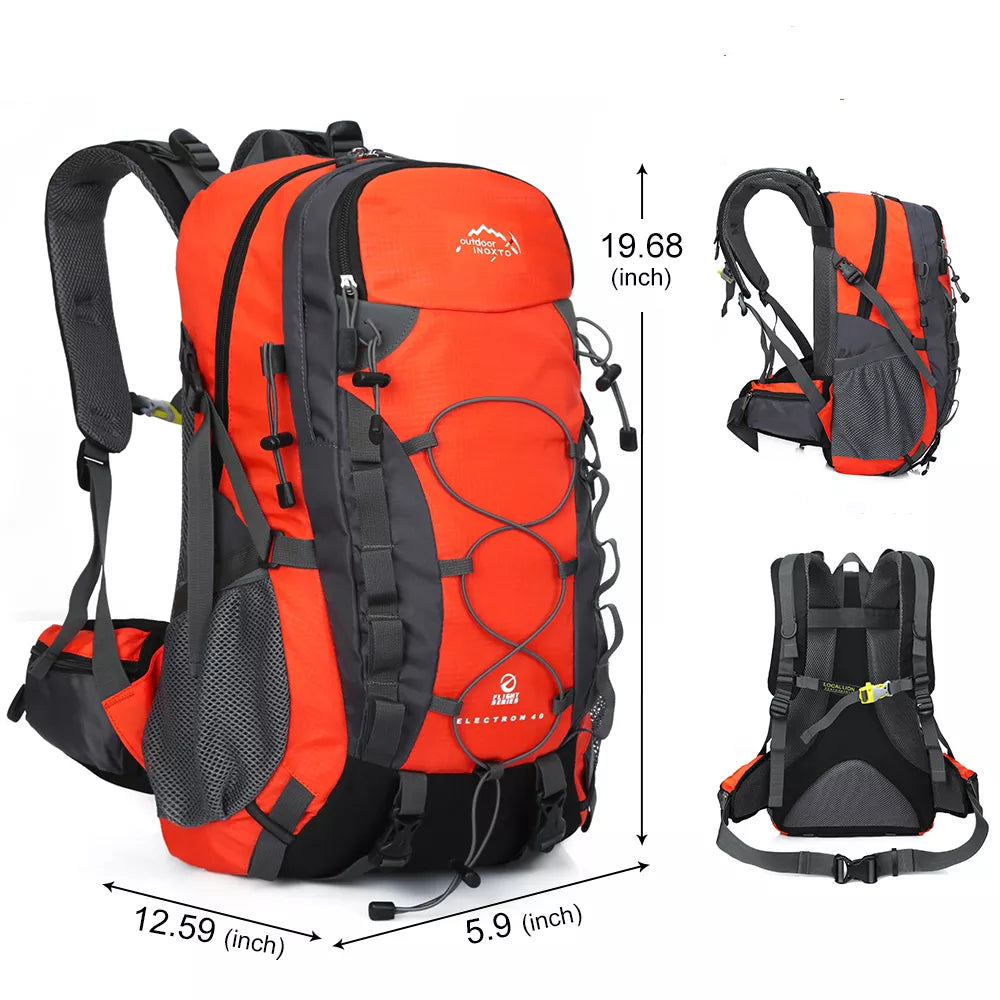 Hiking storage backpack, sturdy 40-liter bag, travel backpack, very suitable for mountaineering, hiking and camping