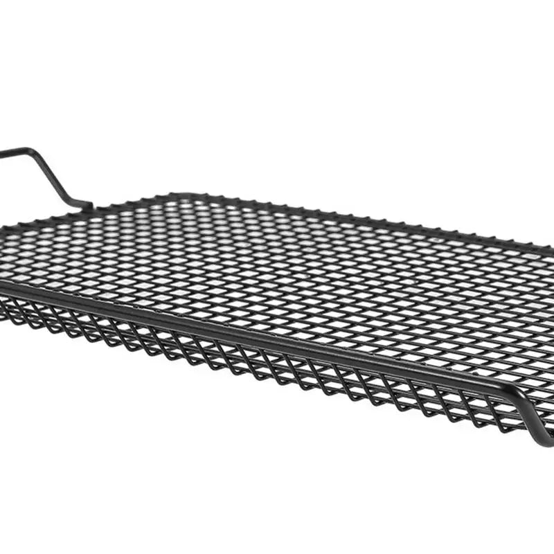 Carbon Baking Net Stainless Steel Barbecue Carbon Baking Grill Net Portable Barbecue Grilling Basket BBQ Net Grilling Gifts BBQ