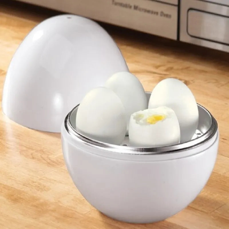 Microwave Egg Cooking Tool Steamer Boiler Cooker 4 Eggs Capacity Easy Quick 5 Minutes Hard Or Soft Boiled Kitchen Cooking Tools